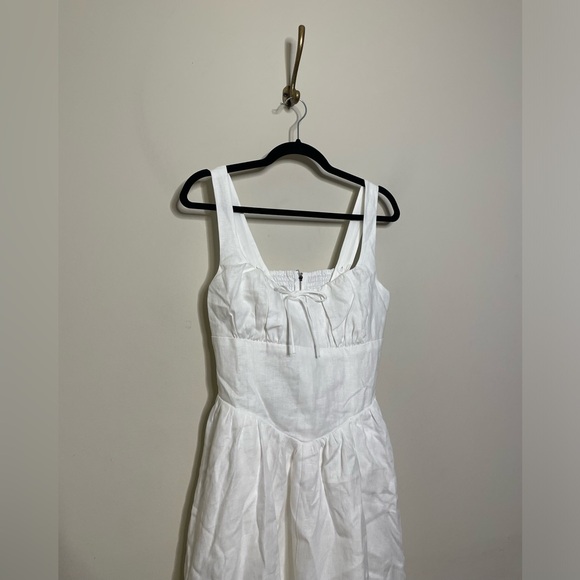Reformation White Midi Dress - Picture 12 of 15